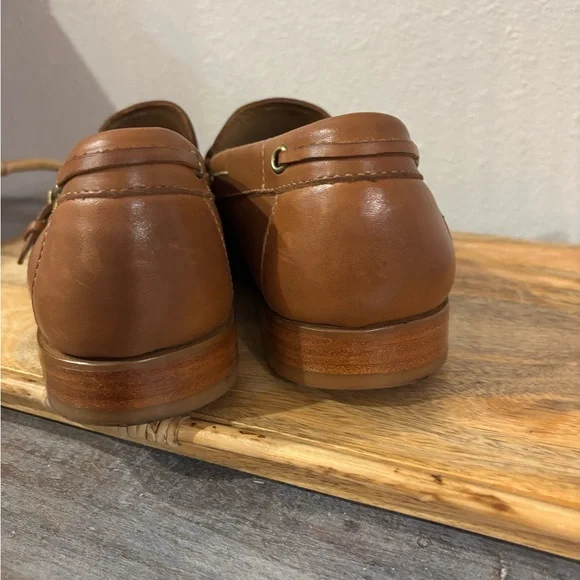 G.H. BASS Weejuns Brown Leather Upper and sole Handcrafted Men’s Loafer sz 11 D - Picture 5 of 10